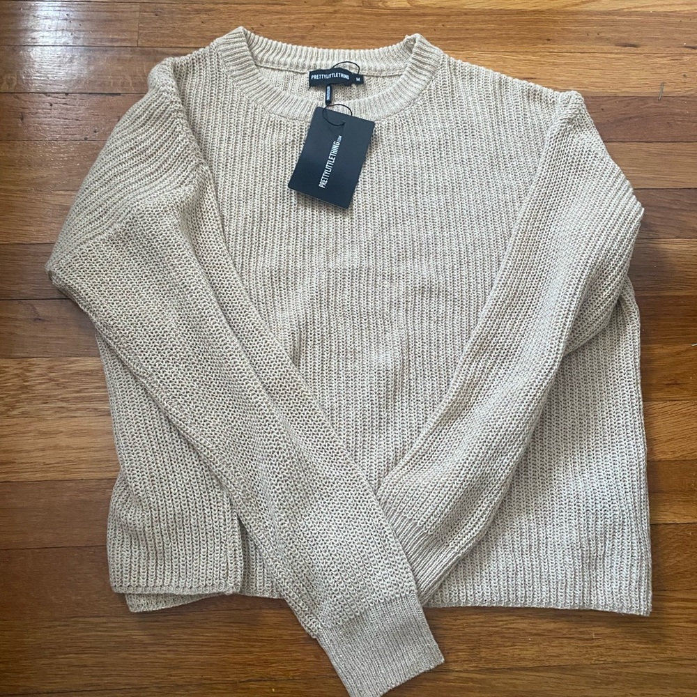 Tan sweater